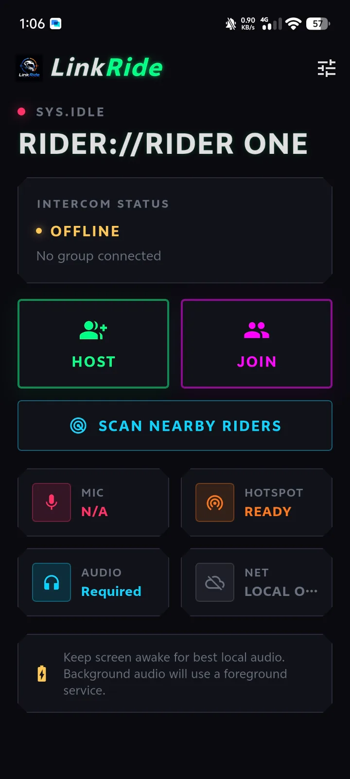LinkRide screenshot 2