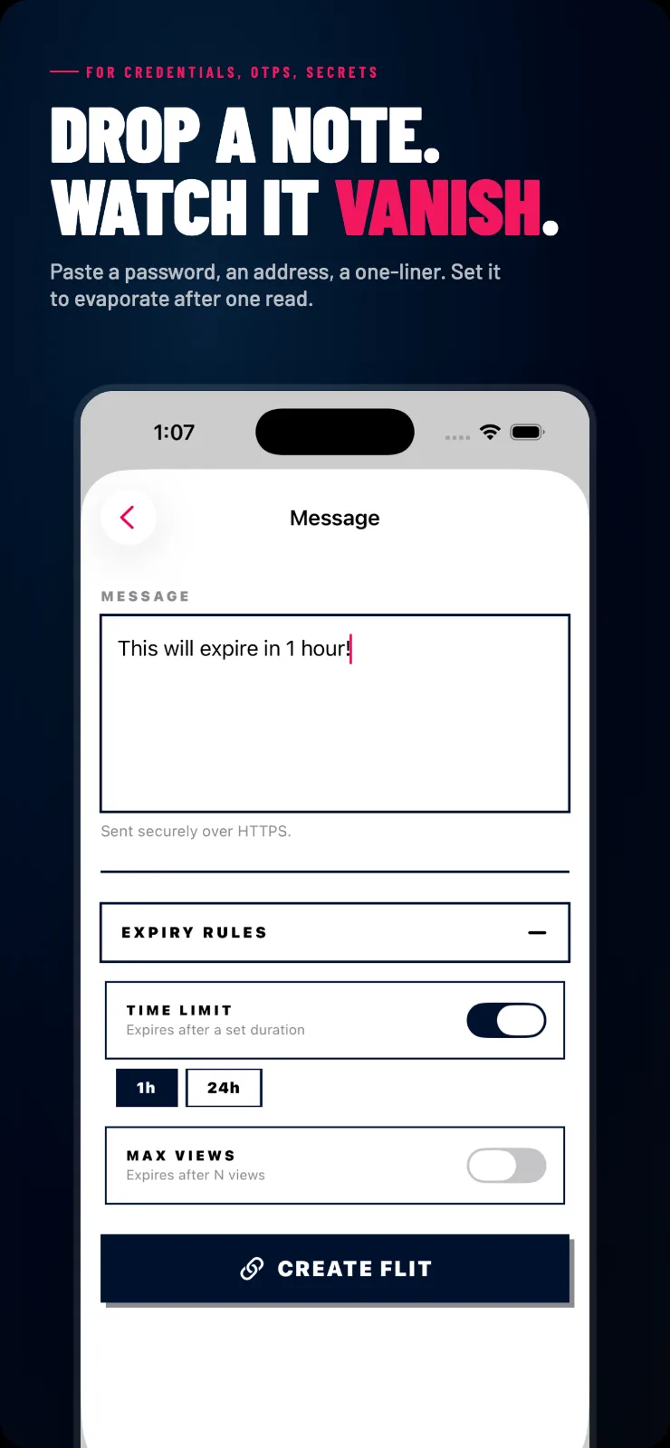 Flit - Expiring Shares screenshot 3