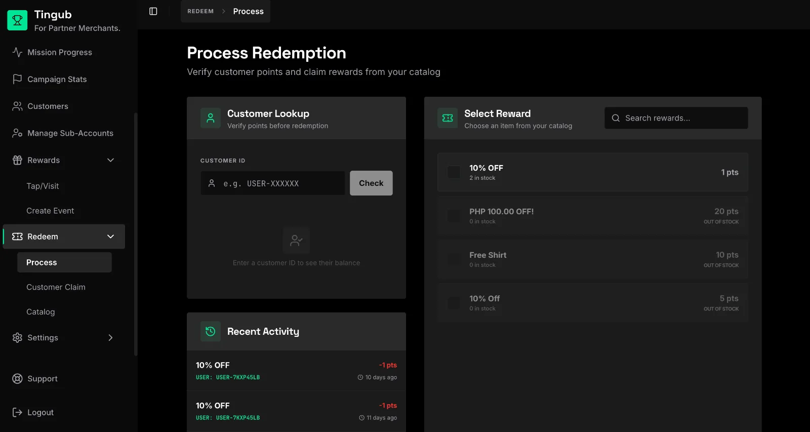 Tingub Rewards screenshot 3