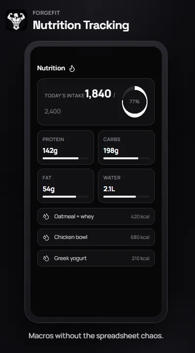 ForgeFit screenshot 4