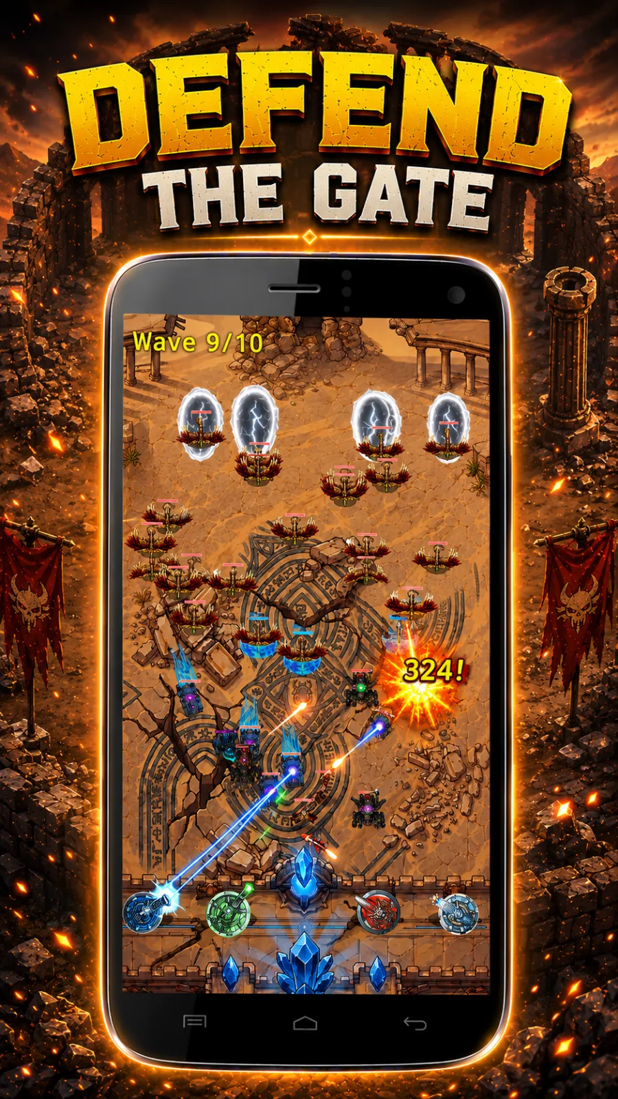 Idle Quiz TD screenshot 1