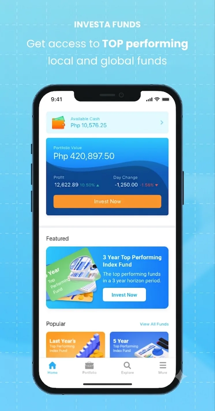 InvestaFunds screenshot 1