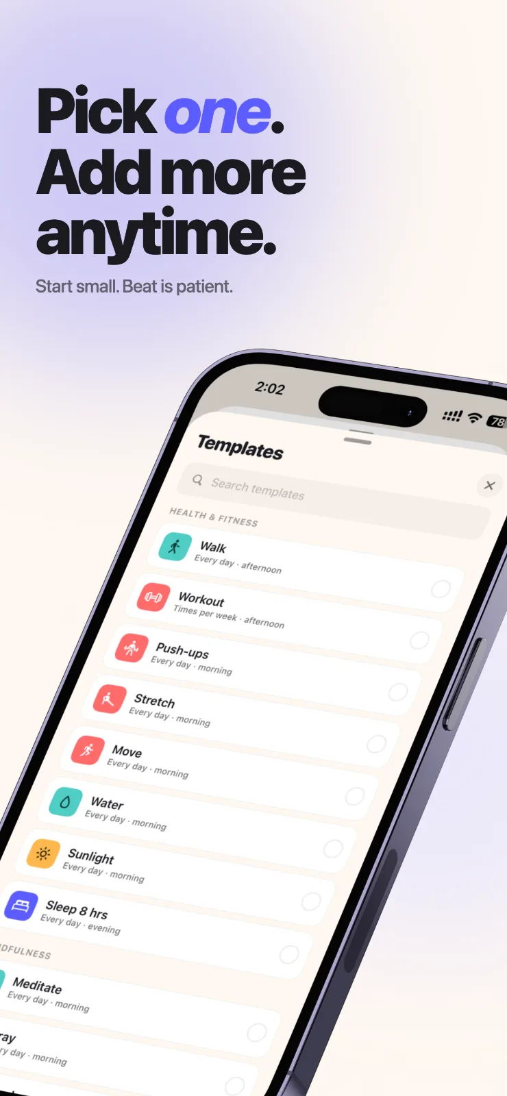 Beat: Habit Tracker screenshot 3