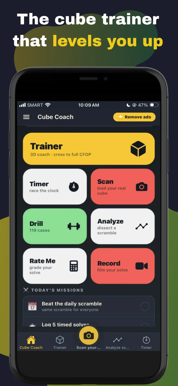Cube Coach: Rubik's Trainer screenshot 1