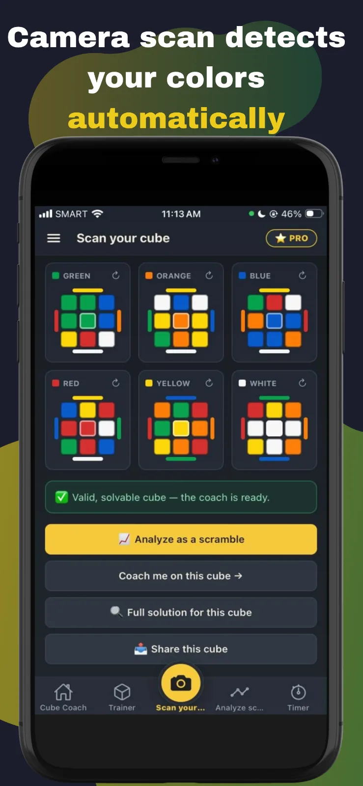 Cube Coach: Rubik's Trainer screenshot 3
