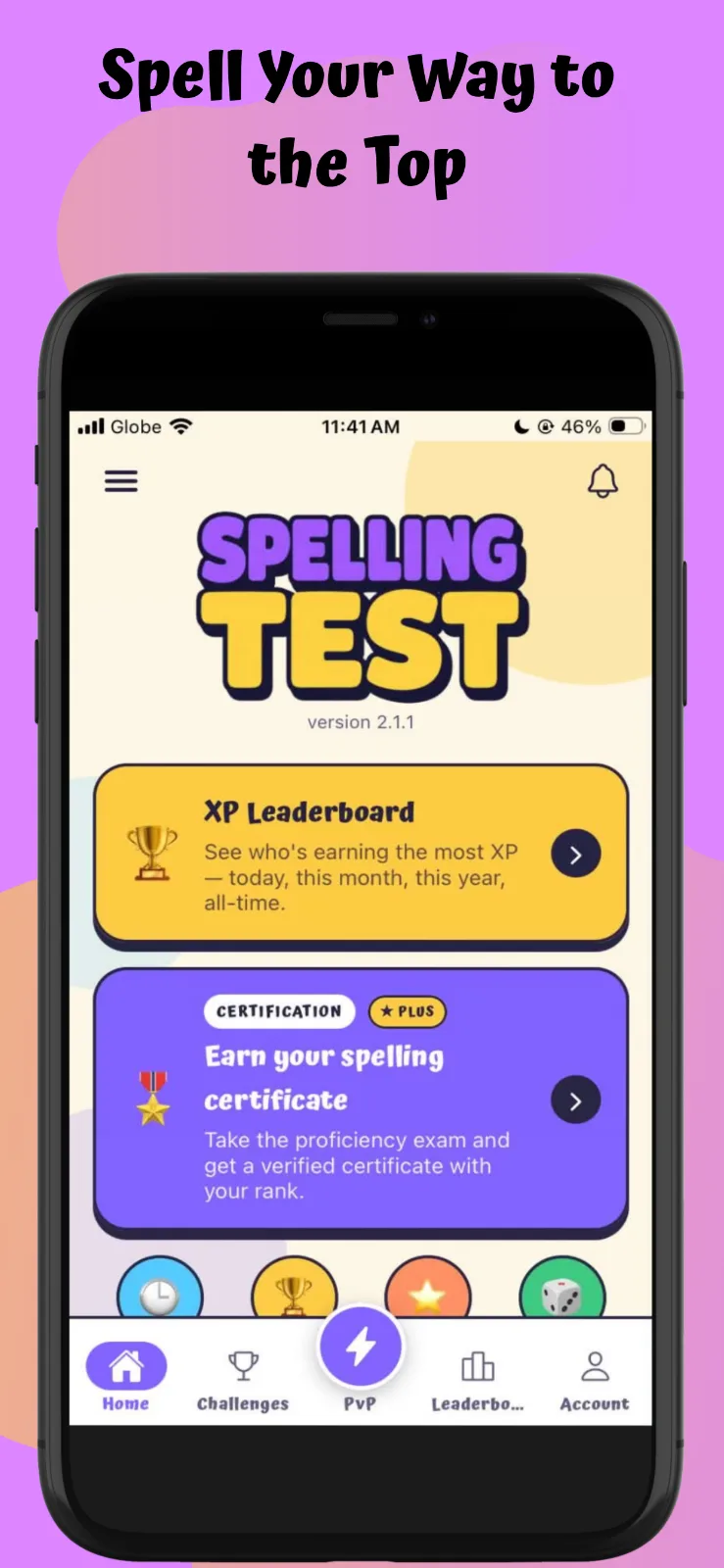 Spelling Test: Audio words screenshot 1