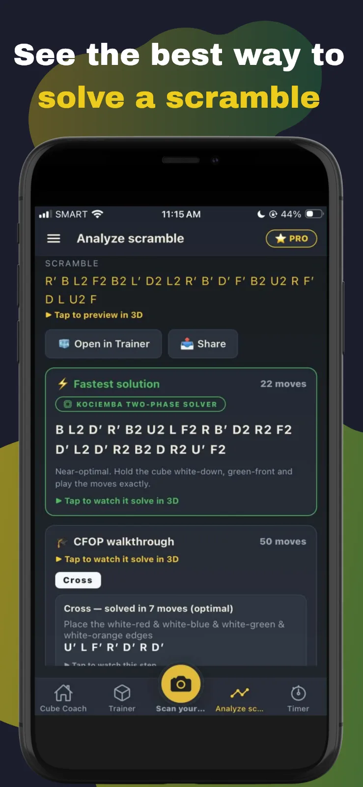 Cube Coach: Rubik's Trainer screenshot 4