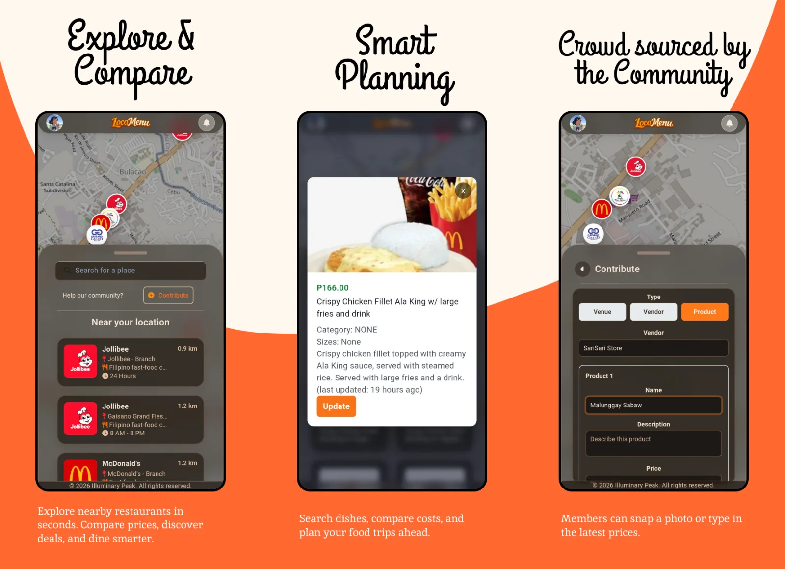 LocoMenu screenshot 1