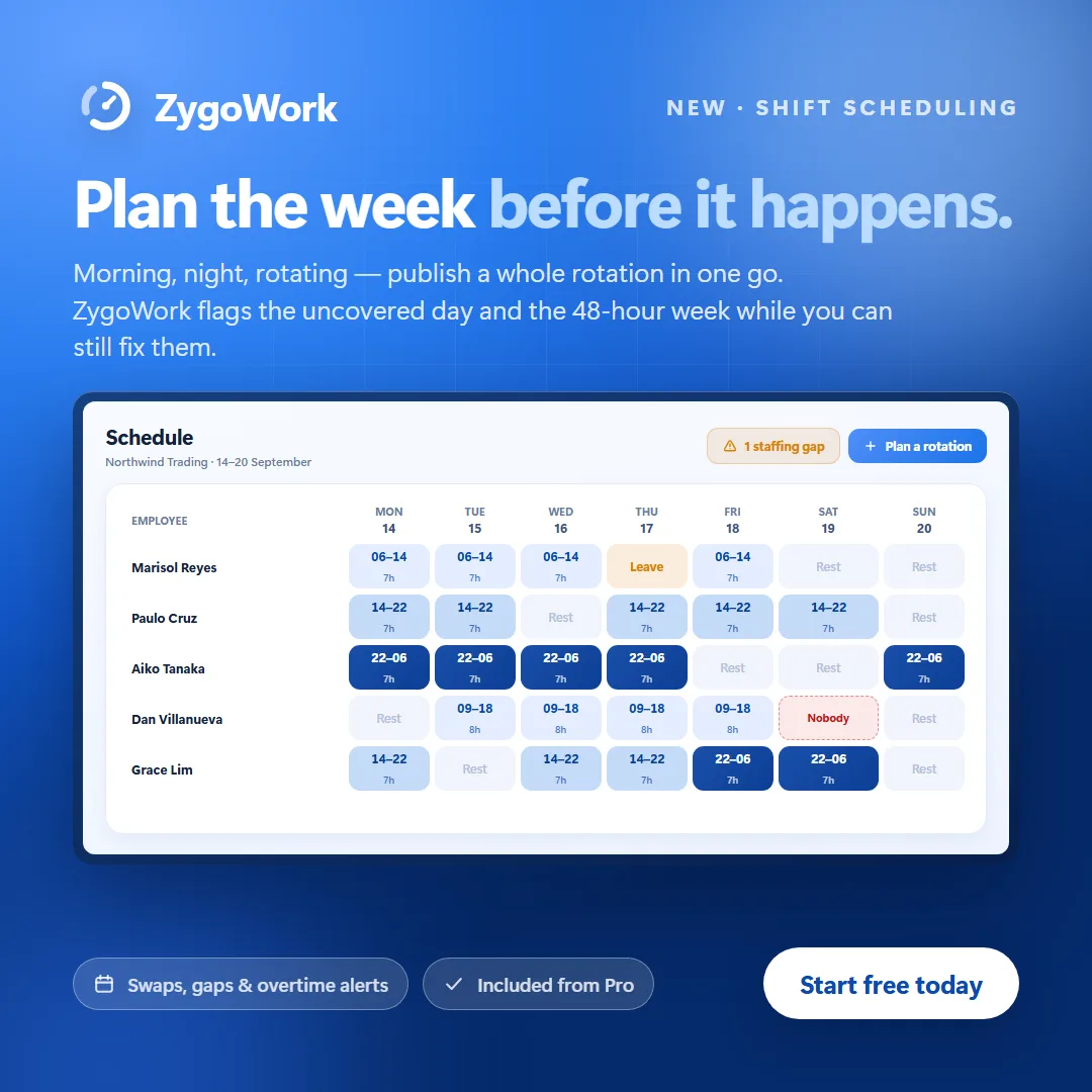 ZygoWork screenshot 1