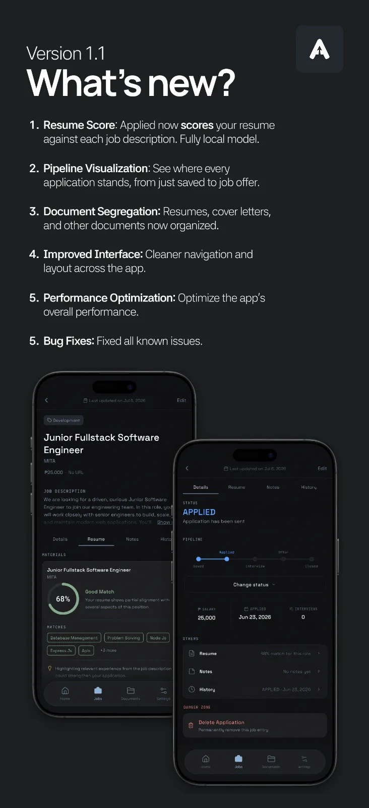 Applied screenshot 1