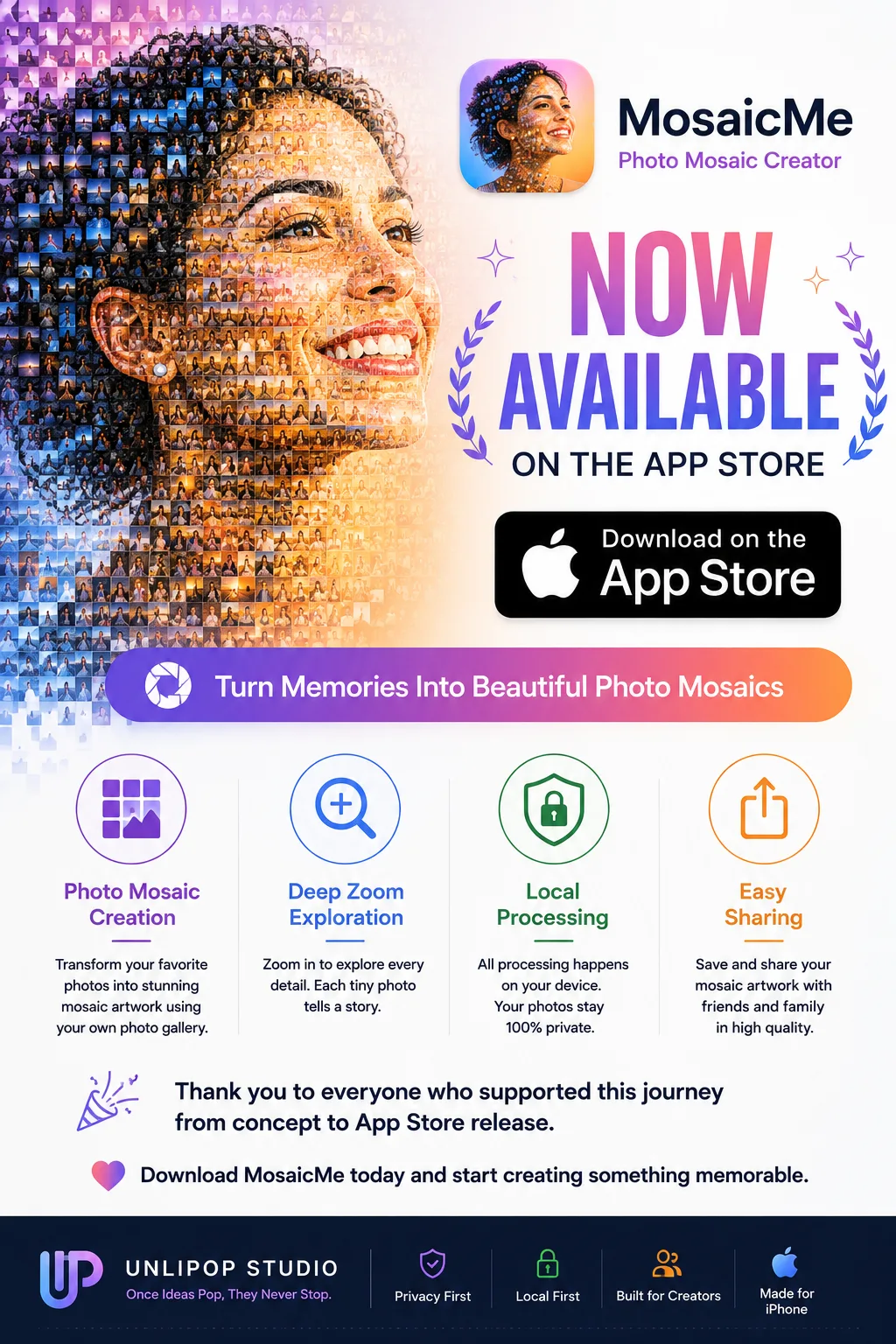 MosaicMe screenshot 2