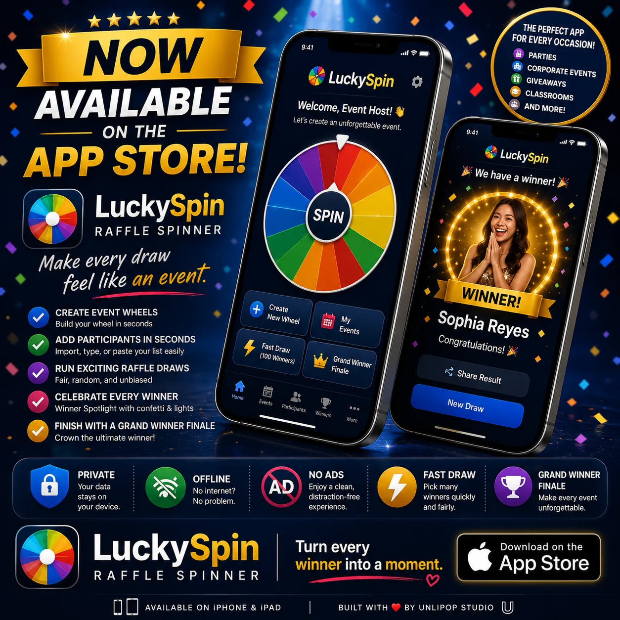 LuckySpin Raffle Spinner screenshot 3