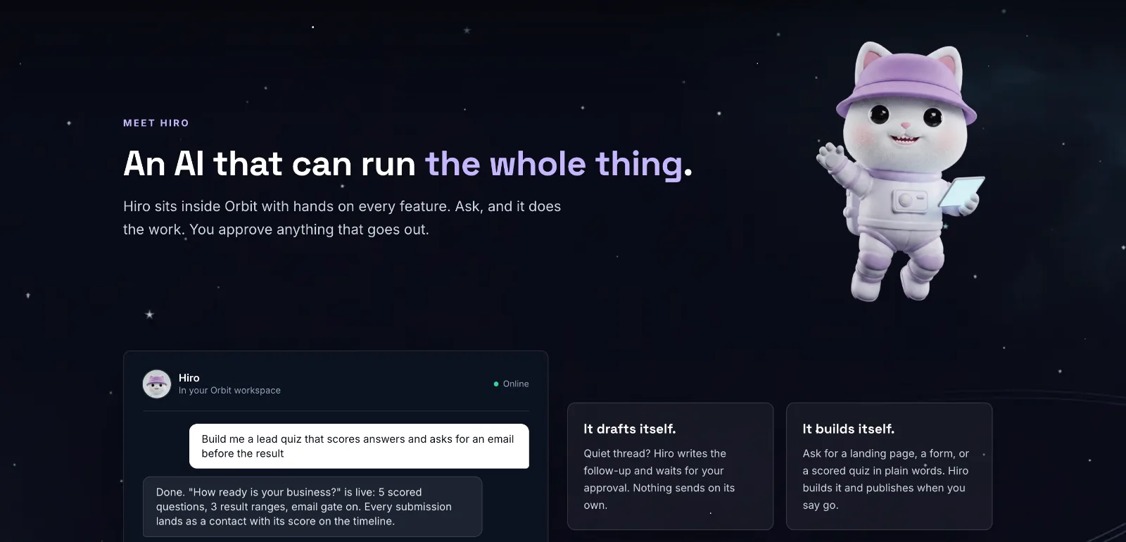 Orbit CRM screenshot 3
