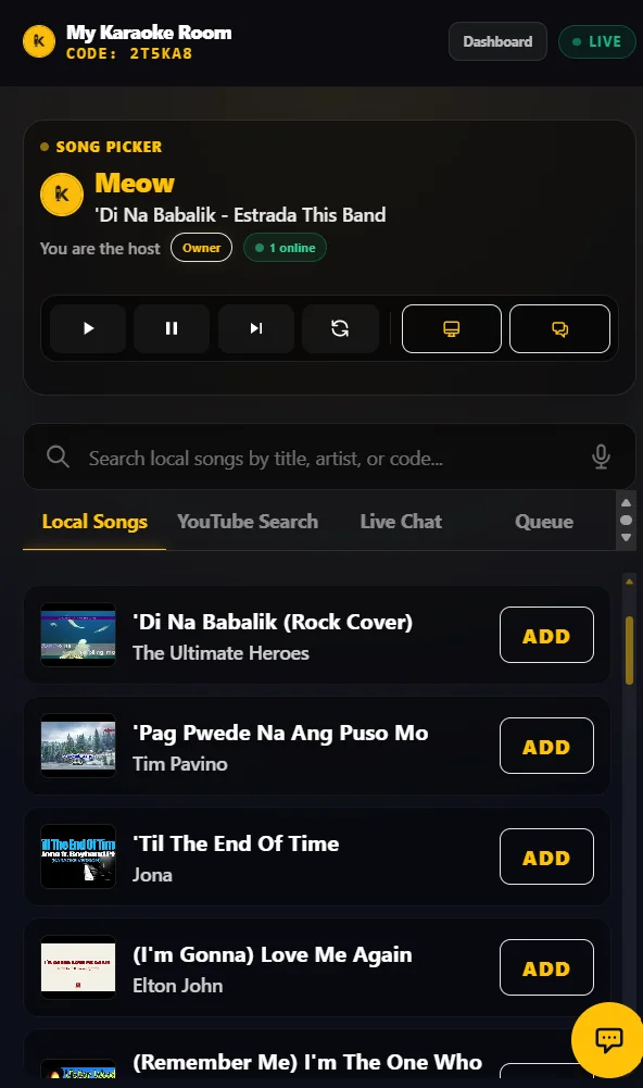 KROOM - Karaoke screenshot 4