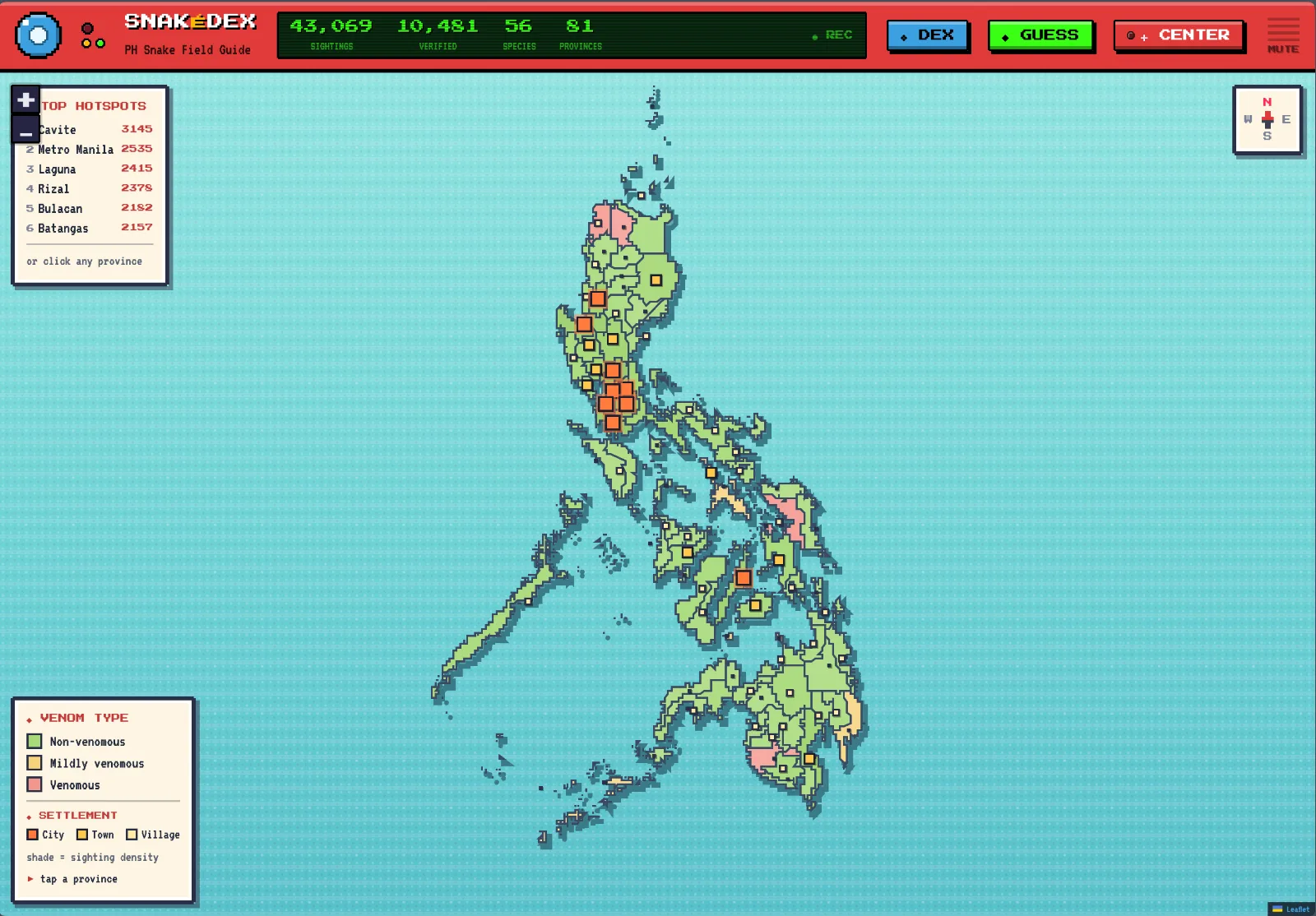 SnakeDex screenshot 1