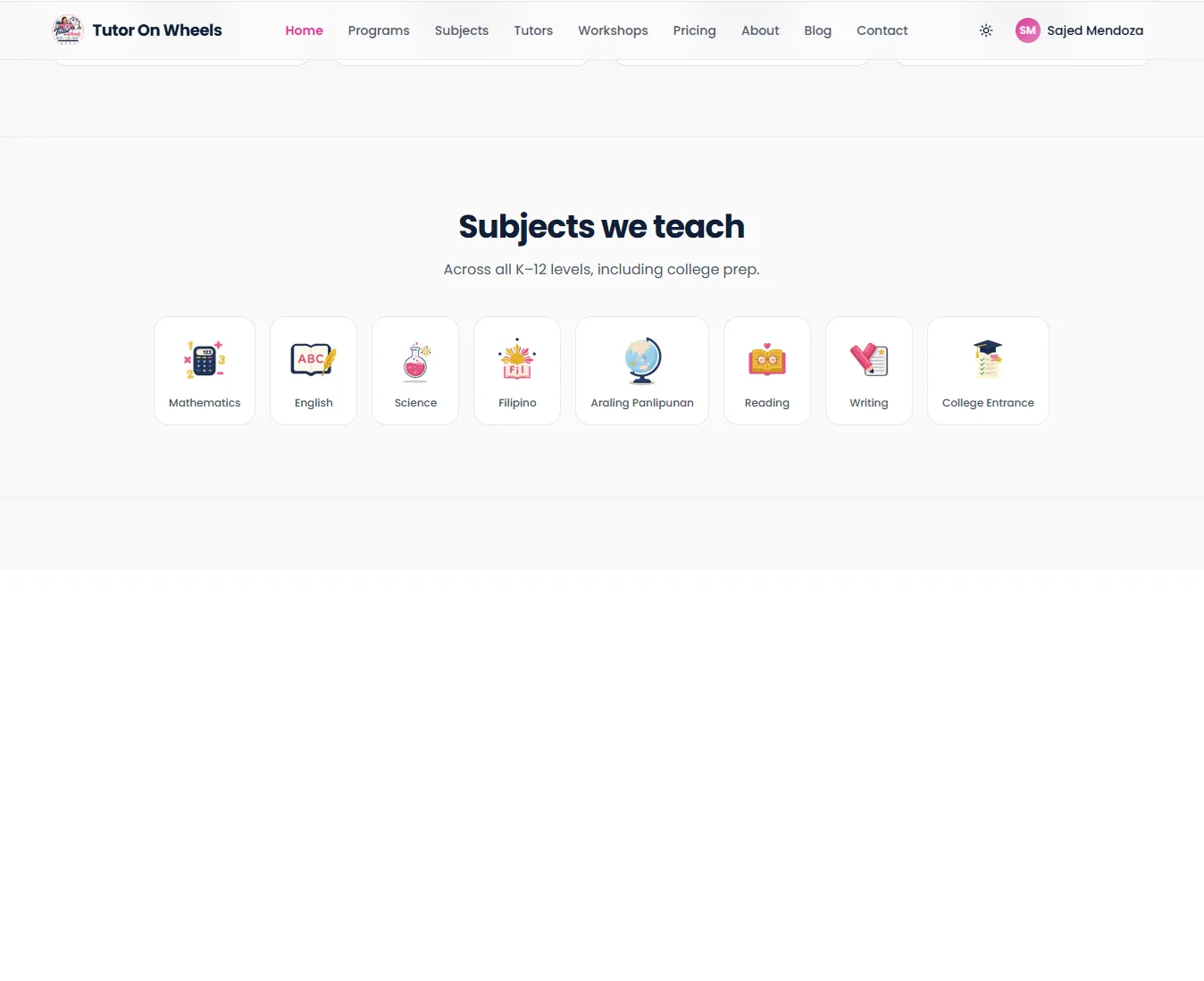 Tutor on Wheels screenshot 3