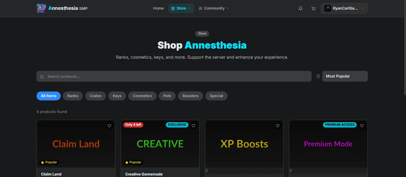 Annesthesia SMP screenshot 3