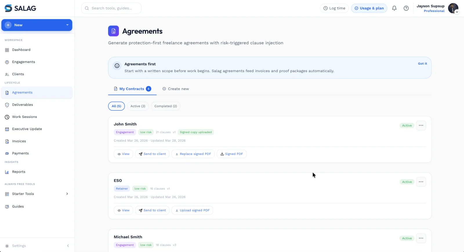 Salag screenshot 3