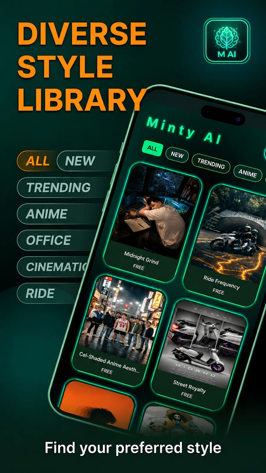 Minty AI: Art Prompt Presets screenshot 4