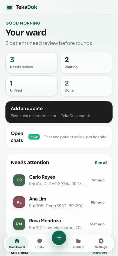 TekaDok screenshot 1