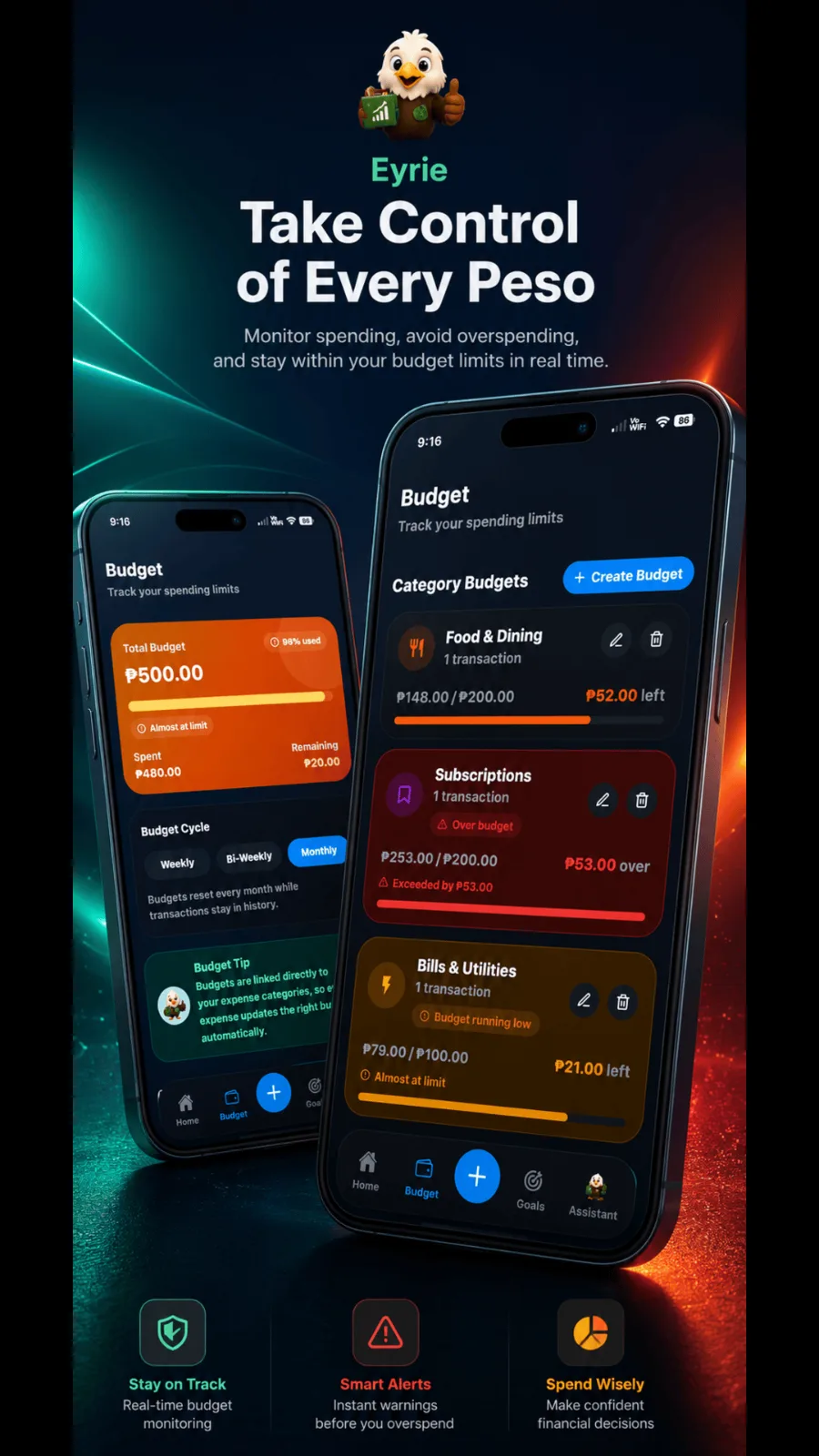Eyrie - Budget & Expense Tracker screenshot 3
