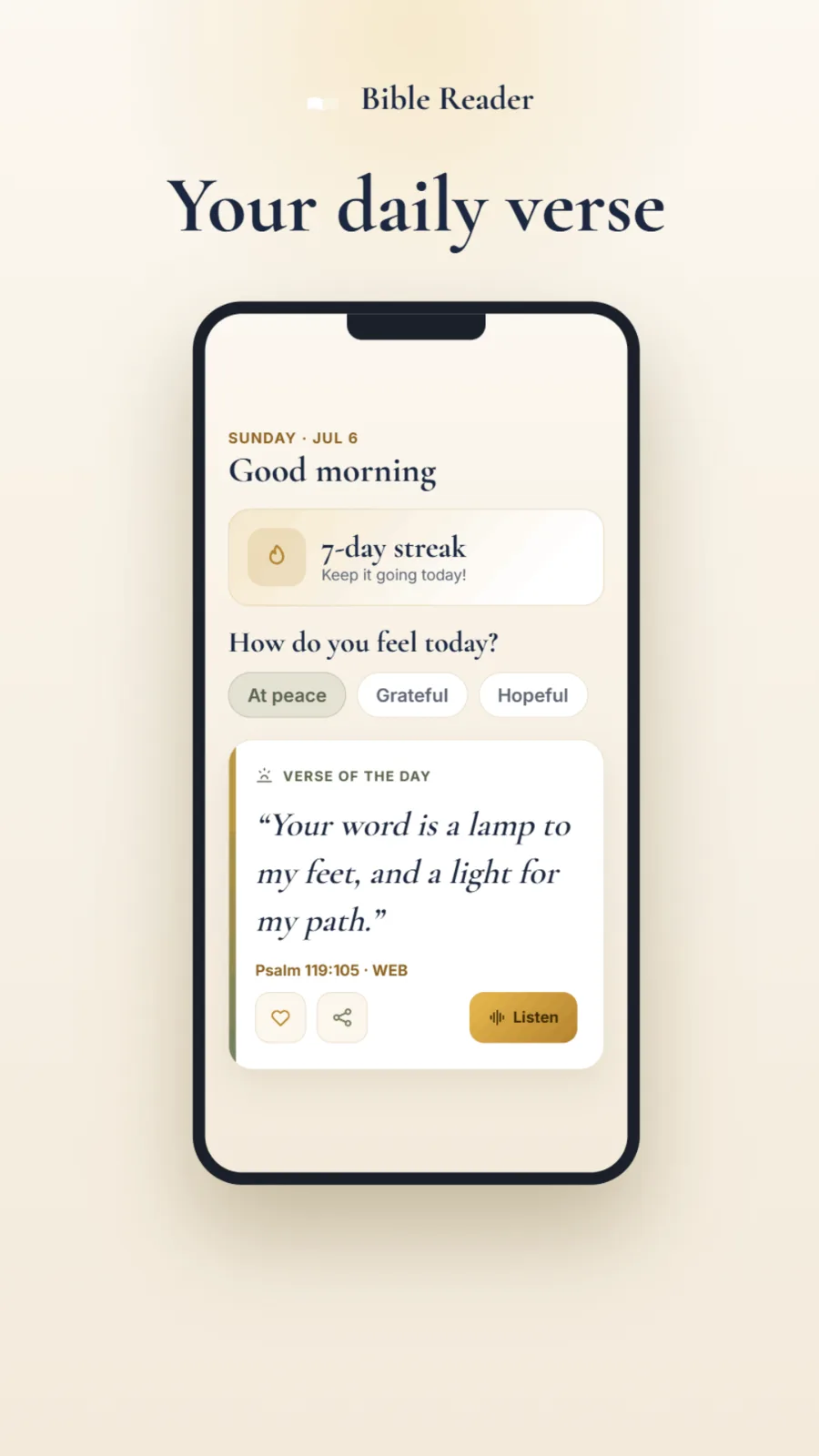 Bible Reader screenshot 1