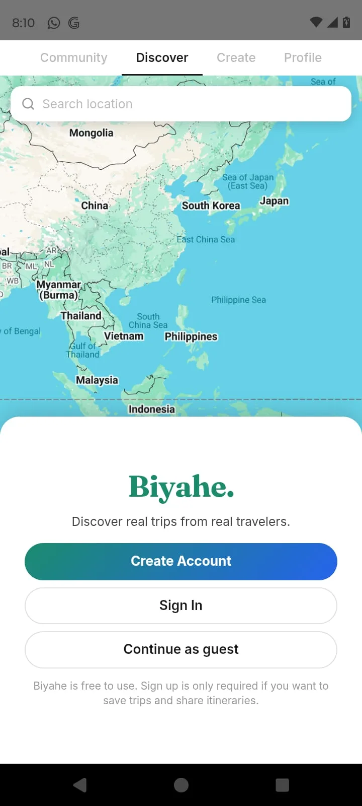Biyahe screenshot 3
