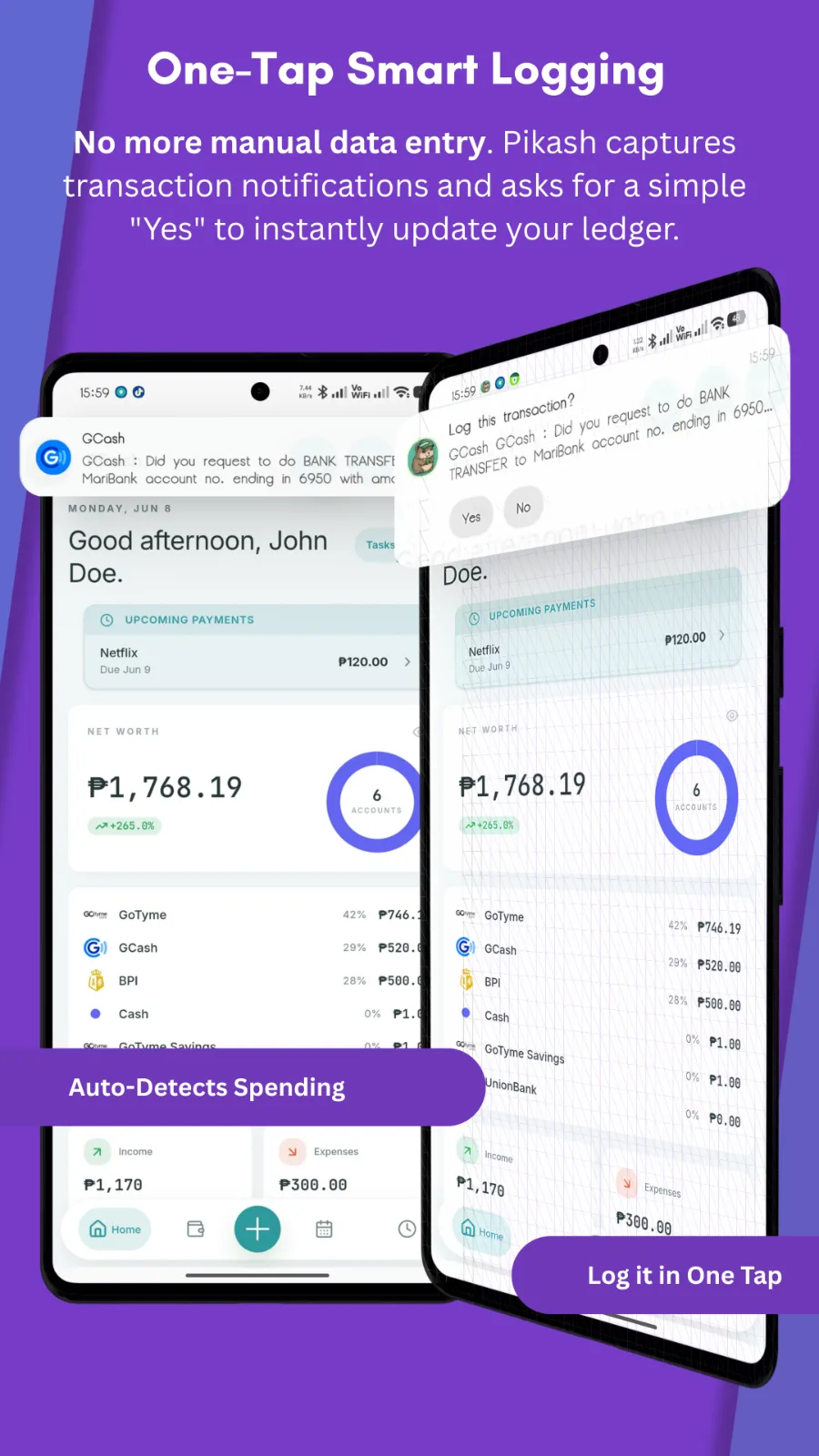 Pikash: Auto Log Budget Tracker screenshot 2