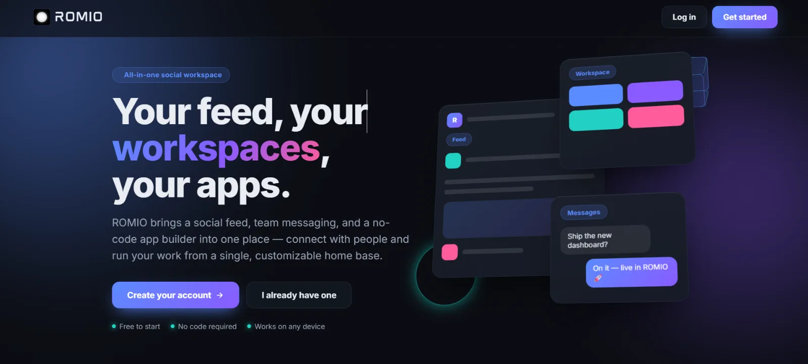 ROMIO screenshot 1