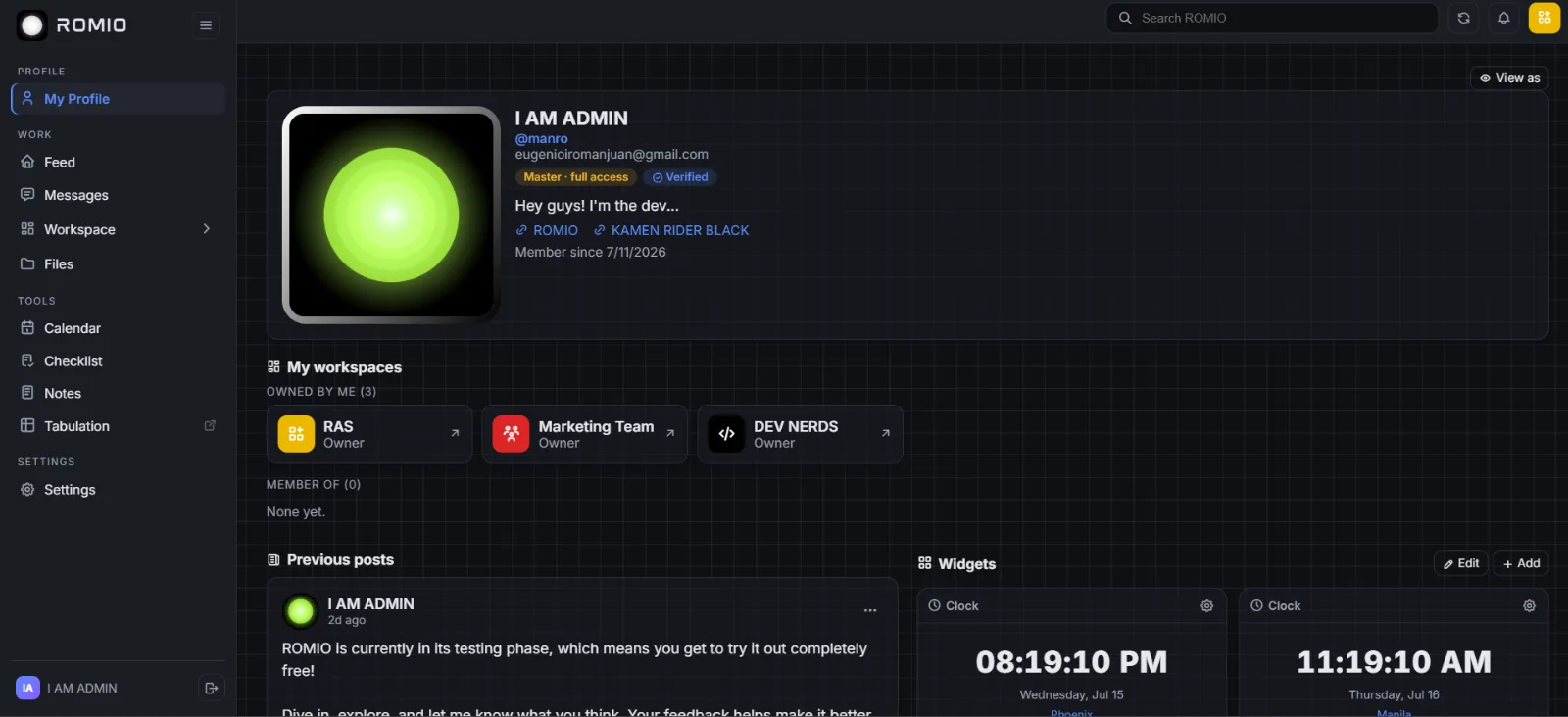 ROMIO screenshot 3