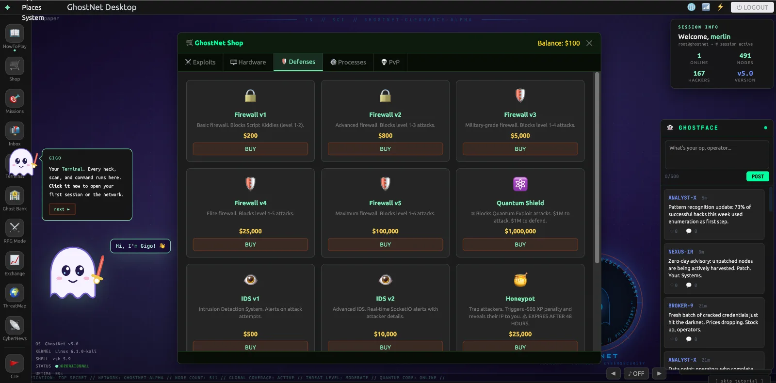 GhostNet Academy screenshot 3