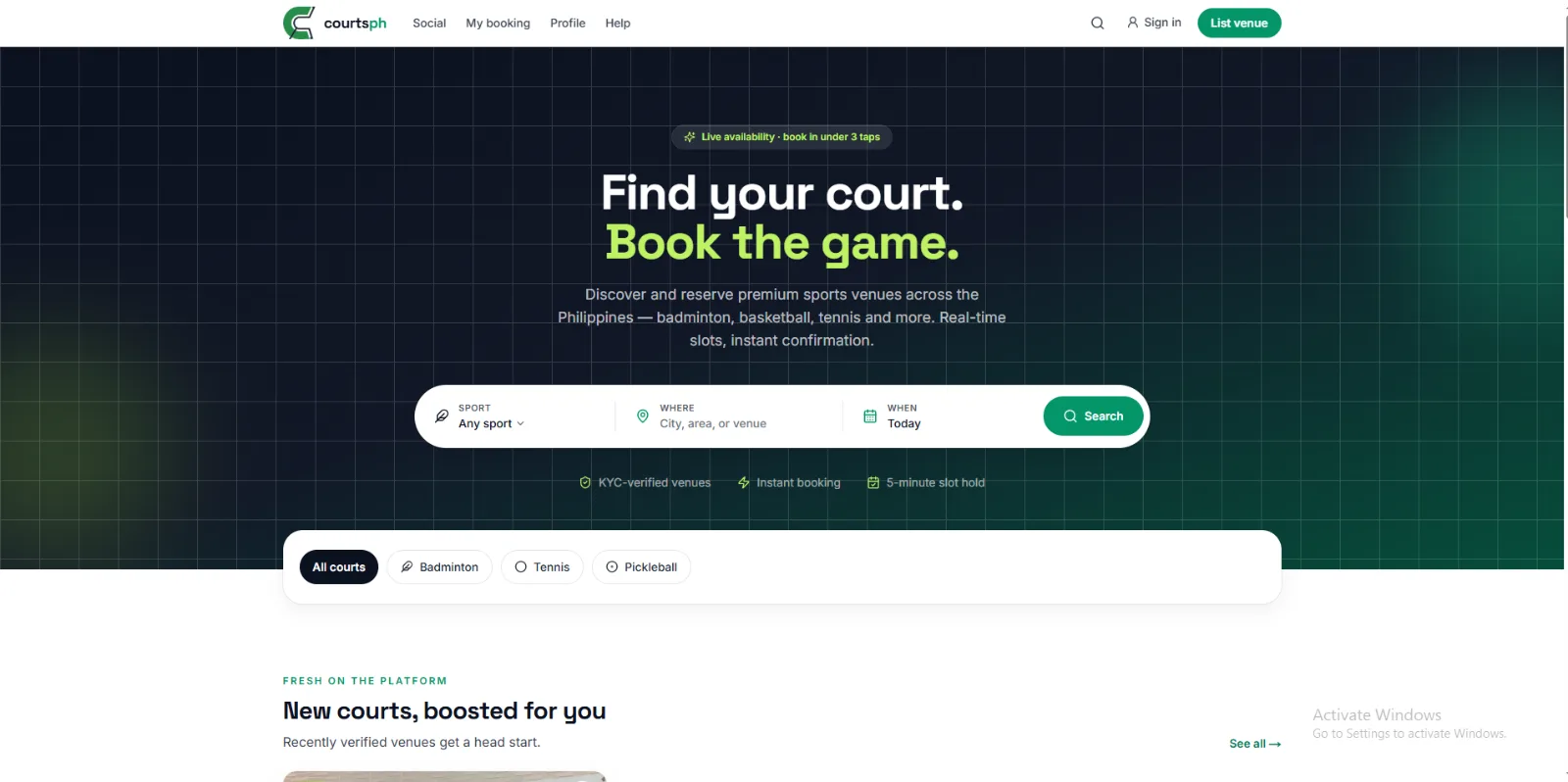 Courtsph screenshot 3