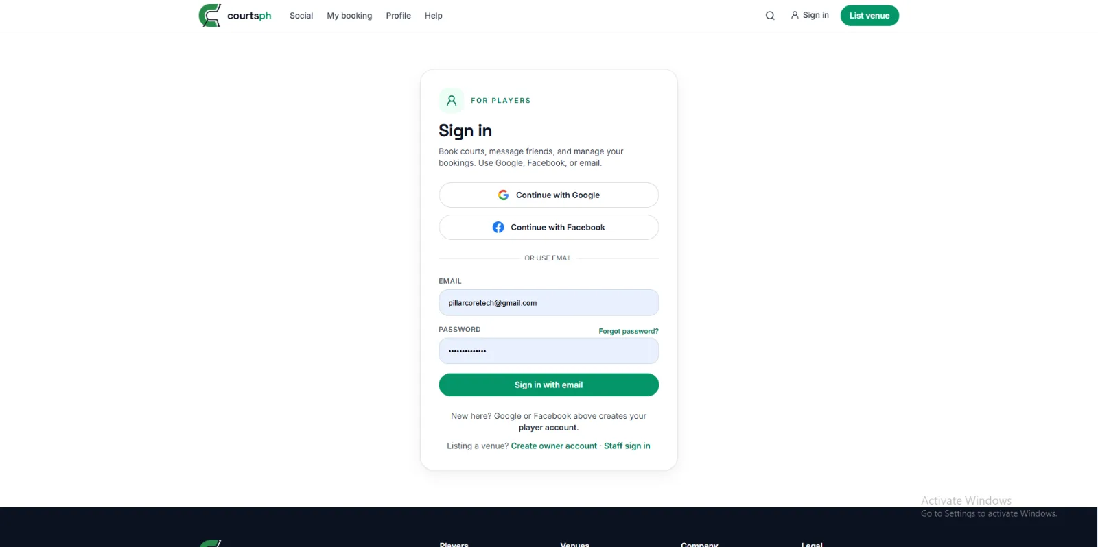 Courtsph screenshot 4