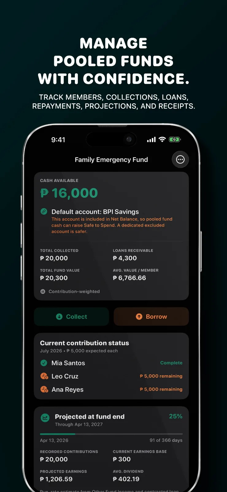 ERN Finance screenshot 2