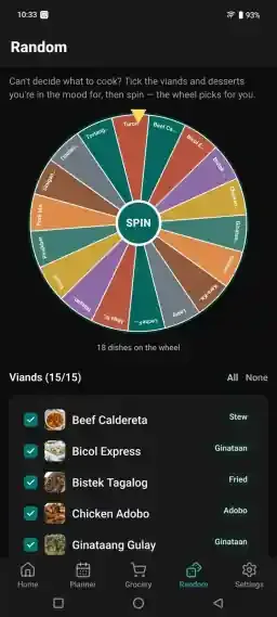 MenuMoto screenshot 2