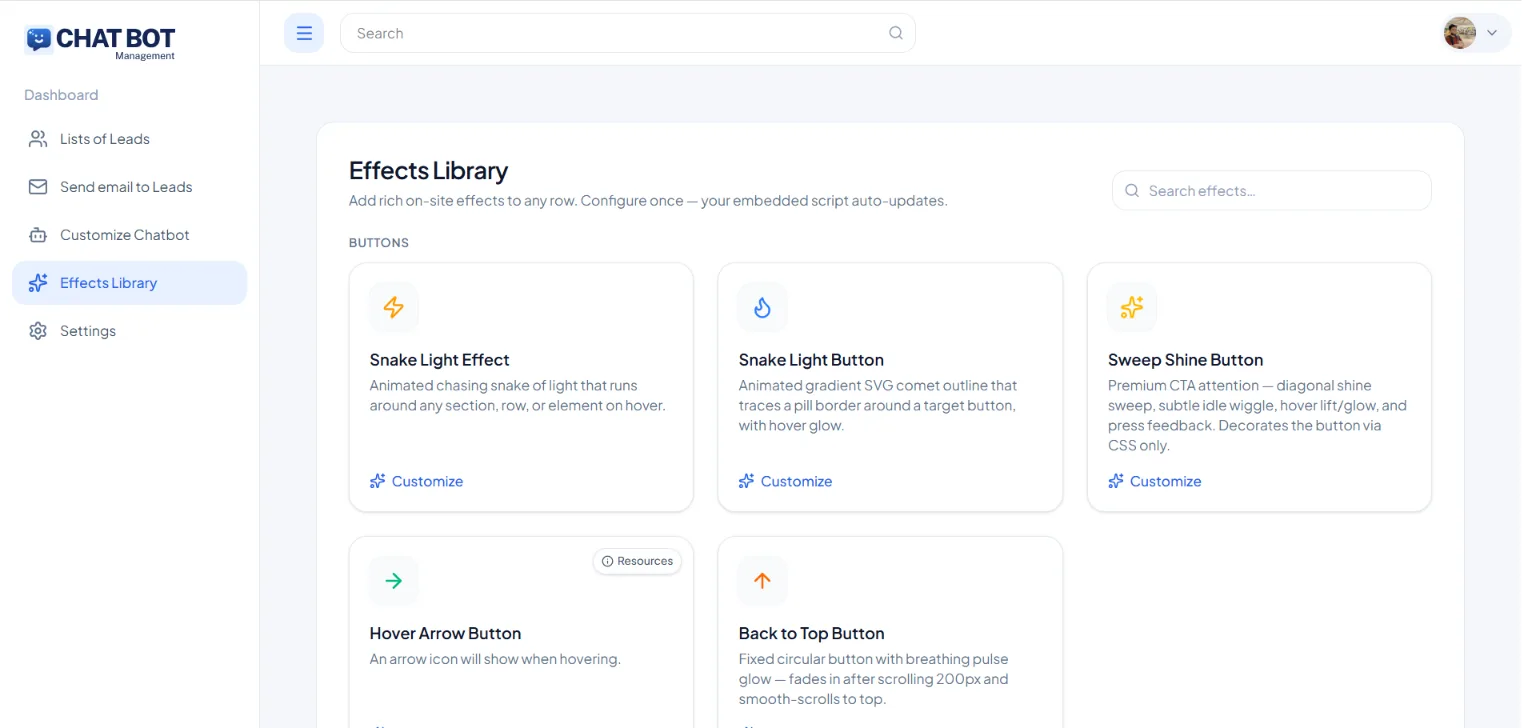 SV Super Chatbot screenshot 3