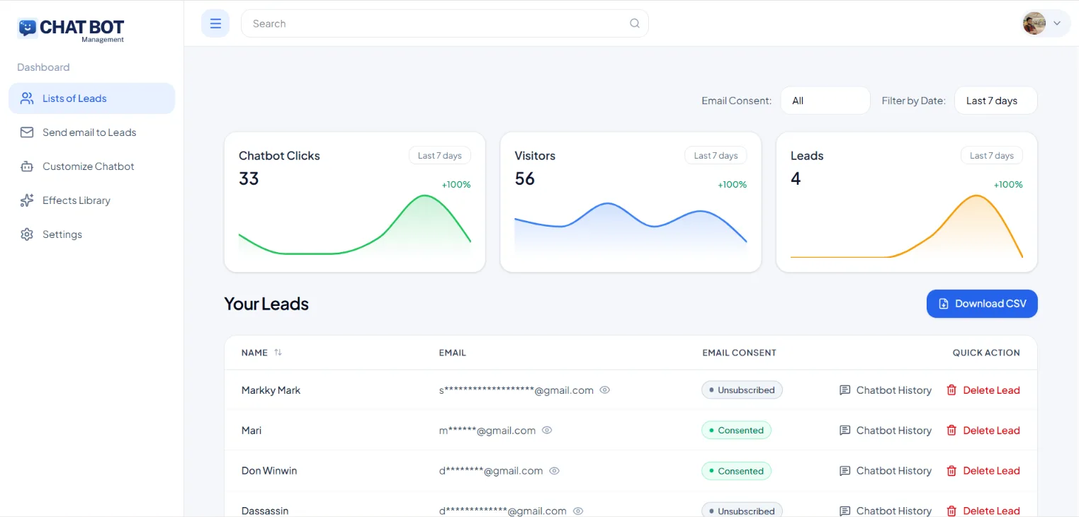 SV Super Chatbot screenshot 1
