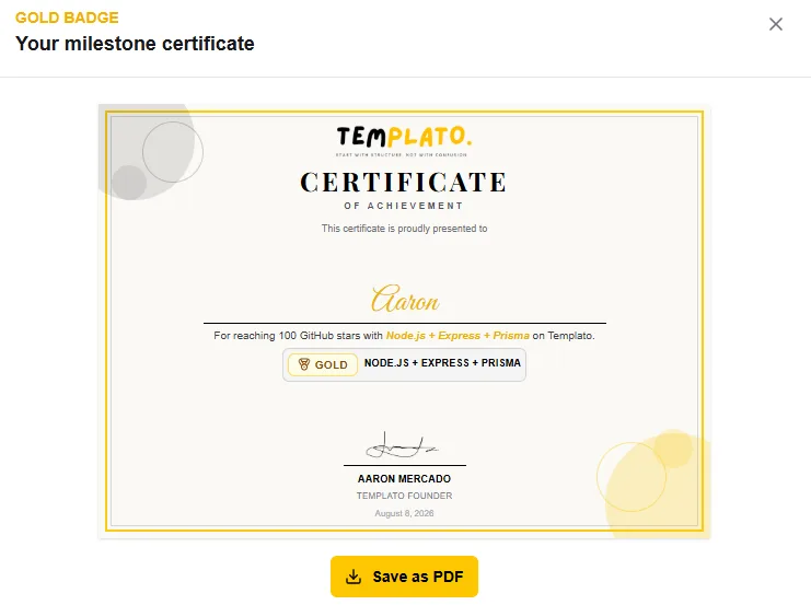 Templato screenshot 4