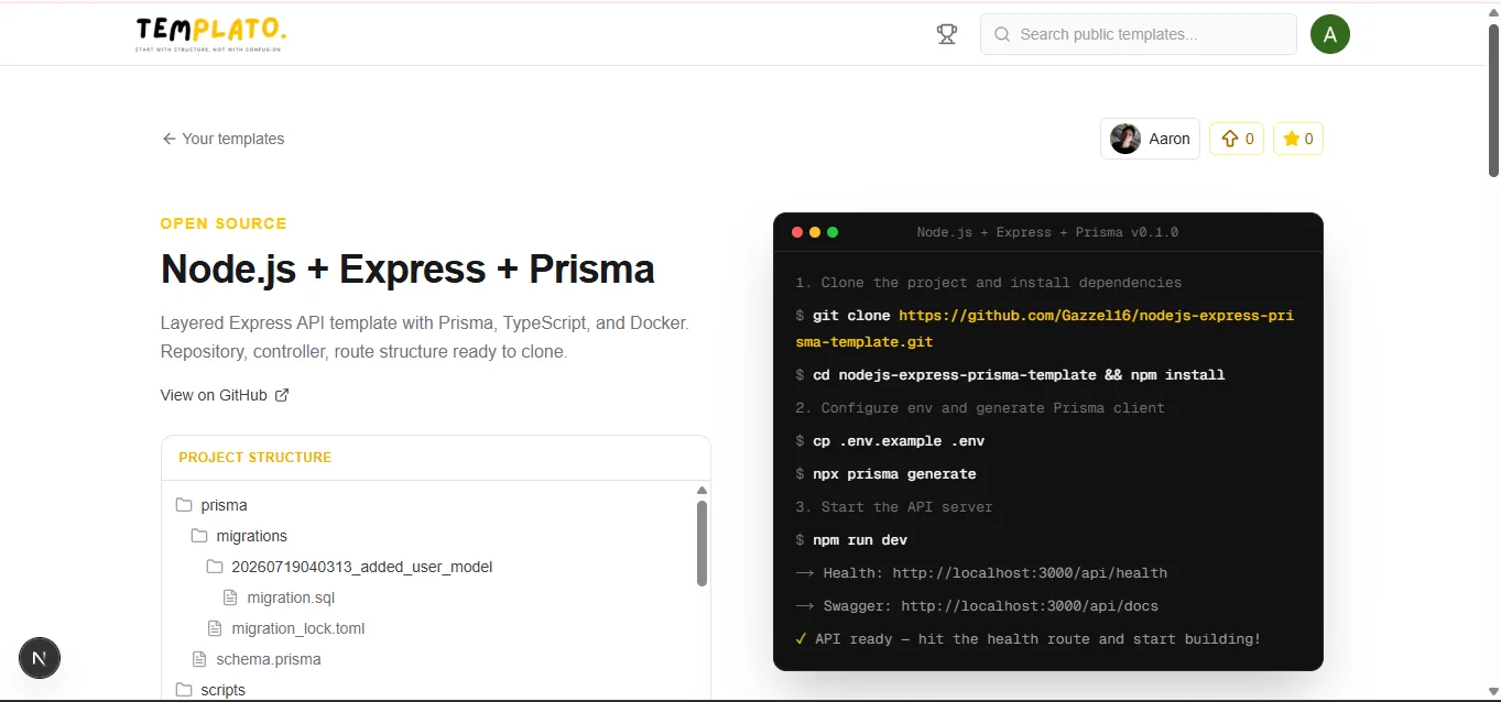 Templato screenshot 3