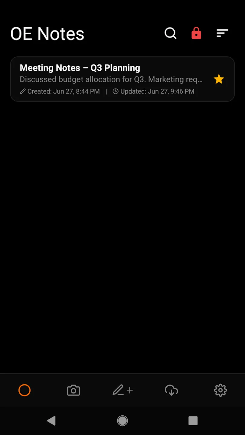 OE - Offline Encrypted Notes screenshot 4