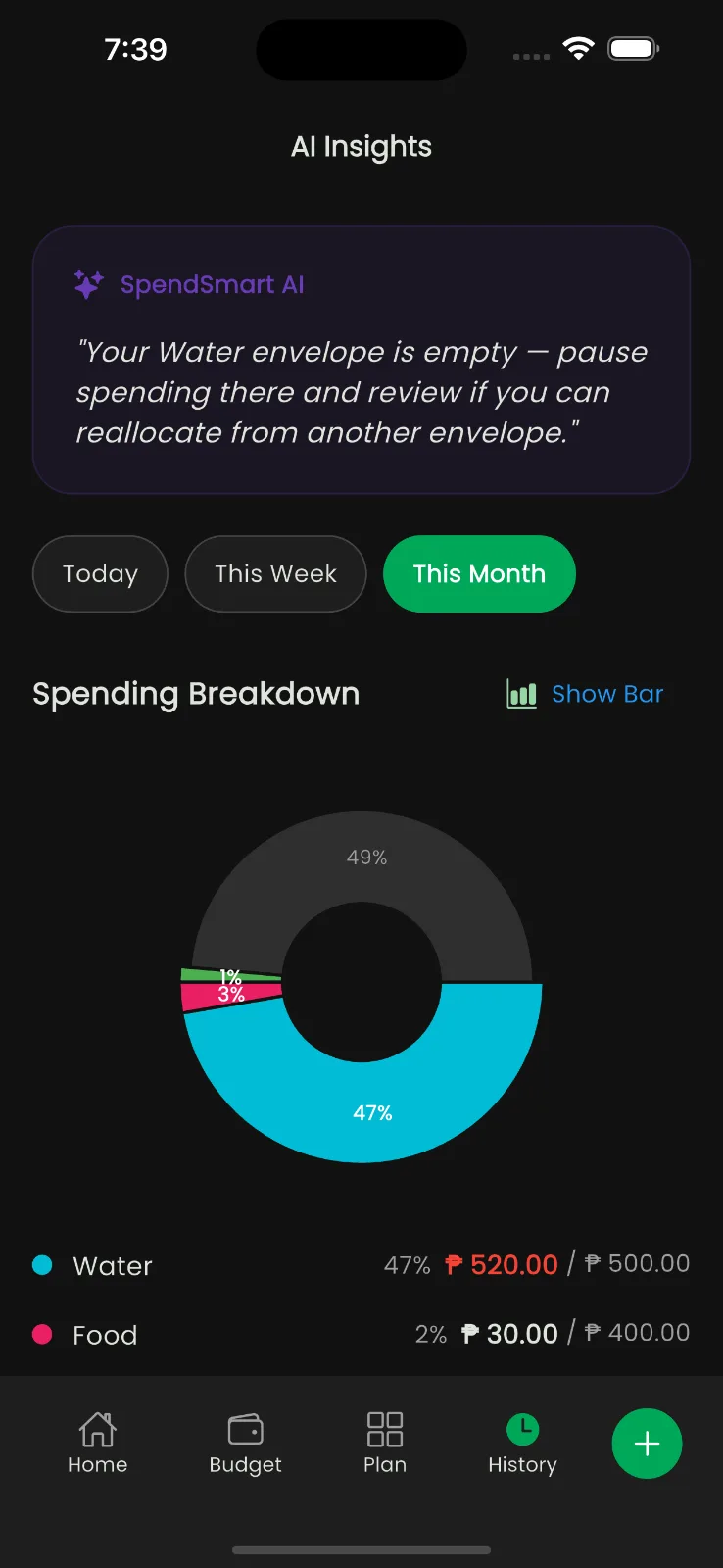 SpendSmart screenshot 3