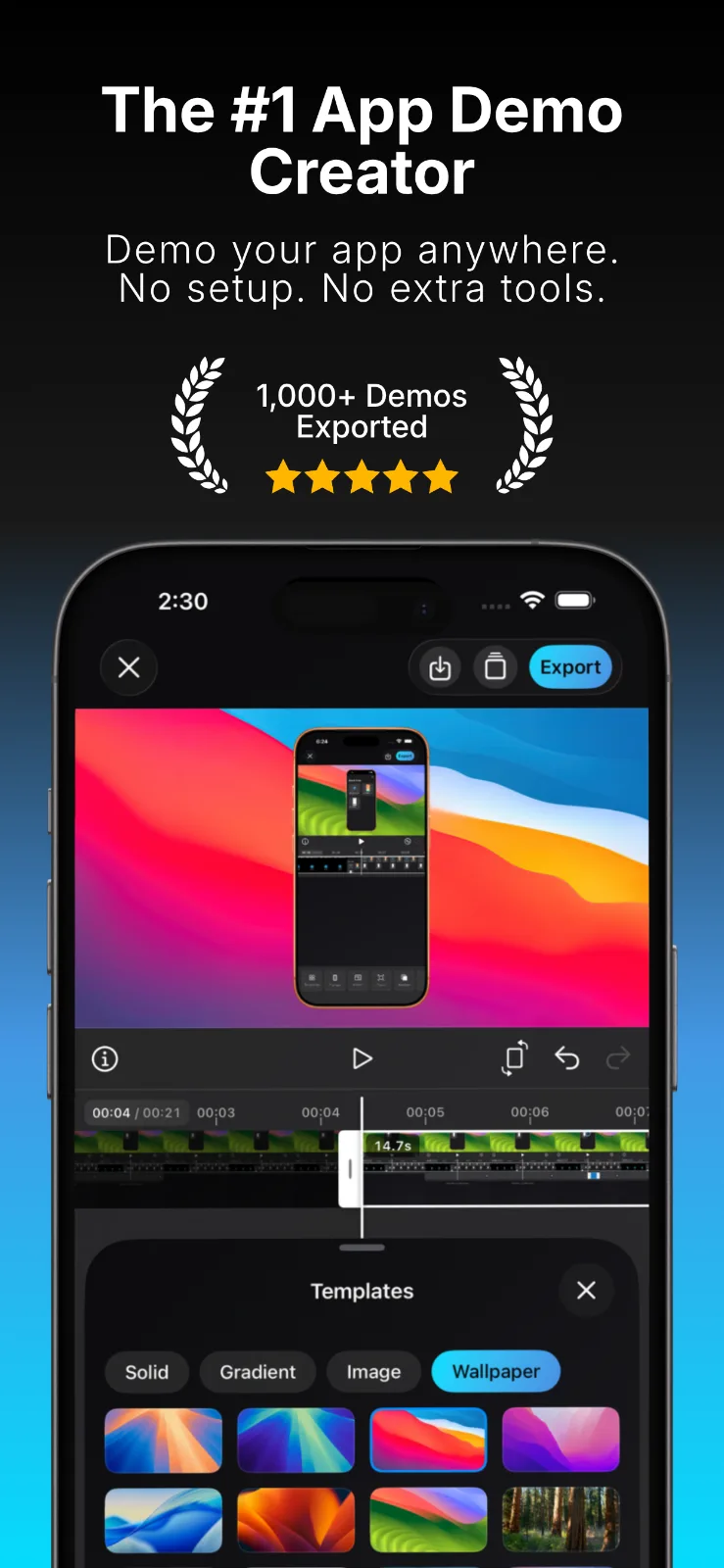 Screenfully: App Demo Creator screenshot 1