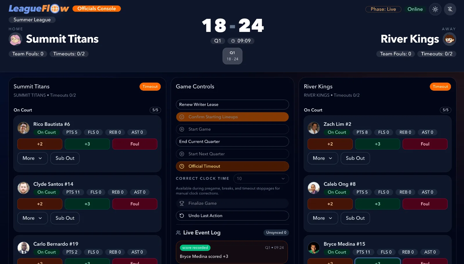 LeagueFlow screenshot 4