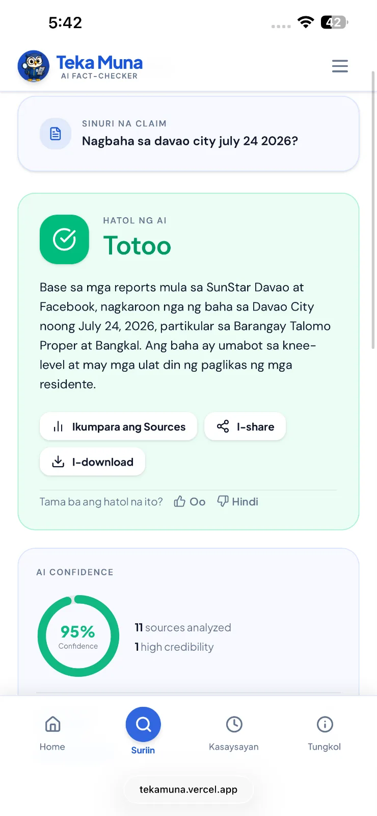 Teka Muna screenshot 2