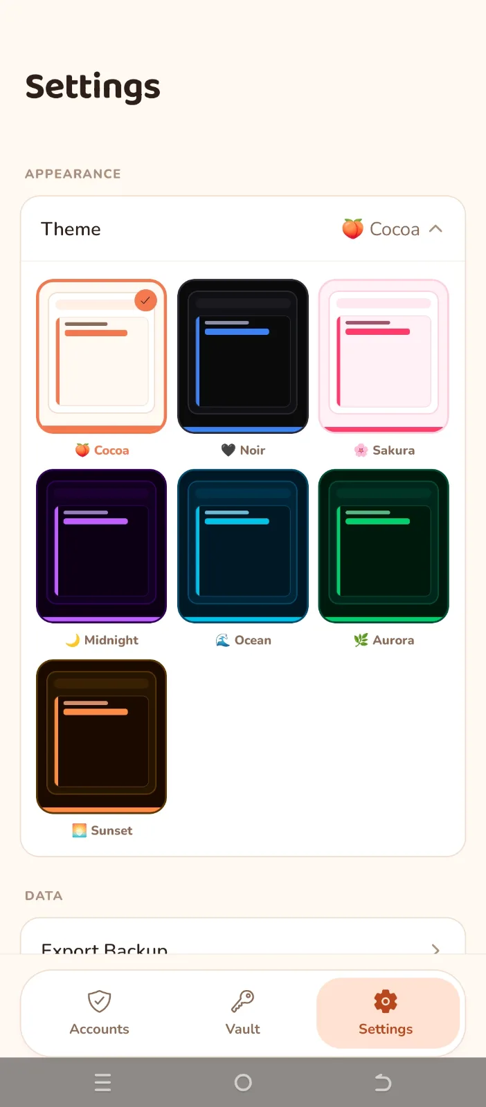 Authenix : 2FA & Password screenshot 1