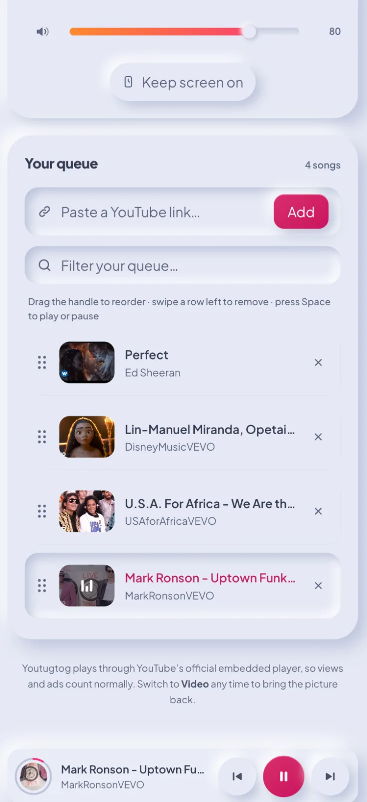 Youtugtog screenshot 4
