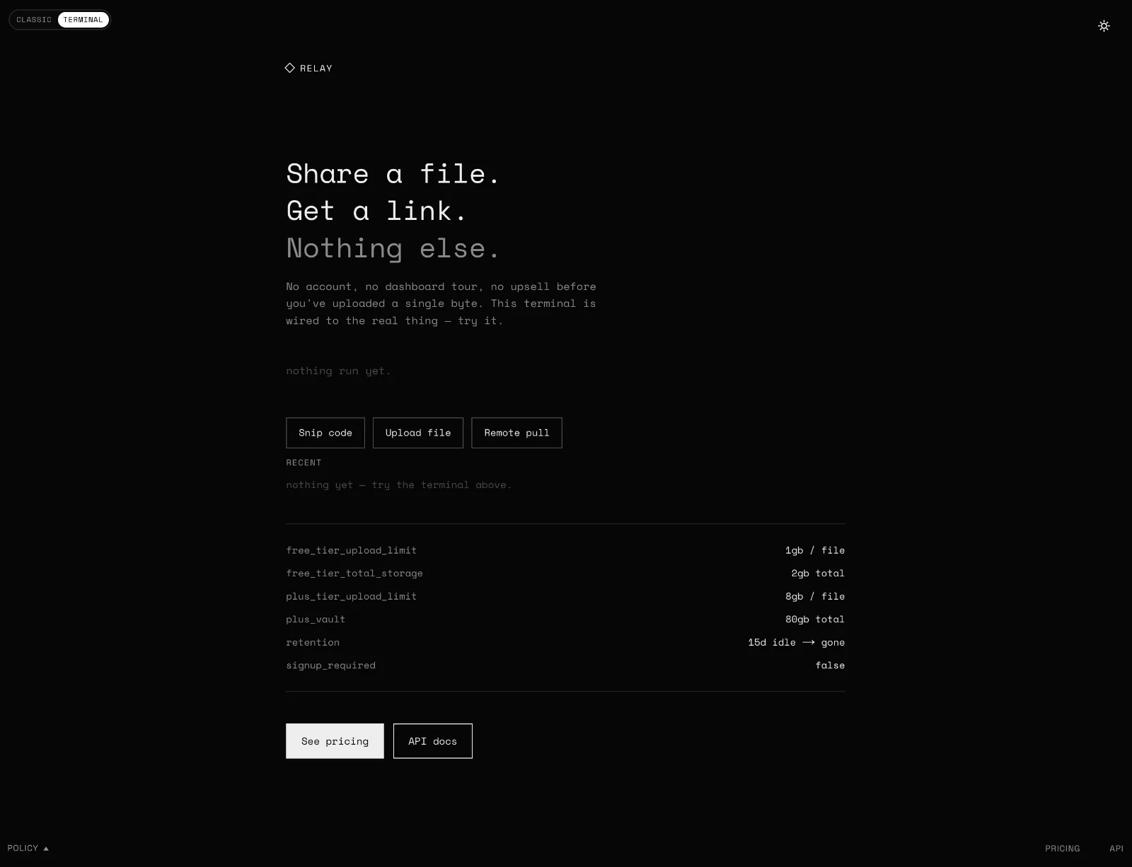 relay screenshot 2