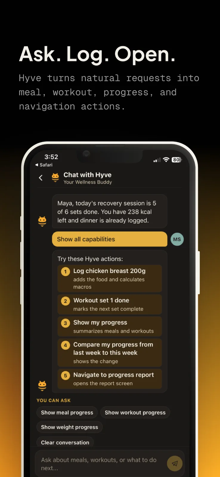 Hyve - Your Wellness Buddy screenshot 3