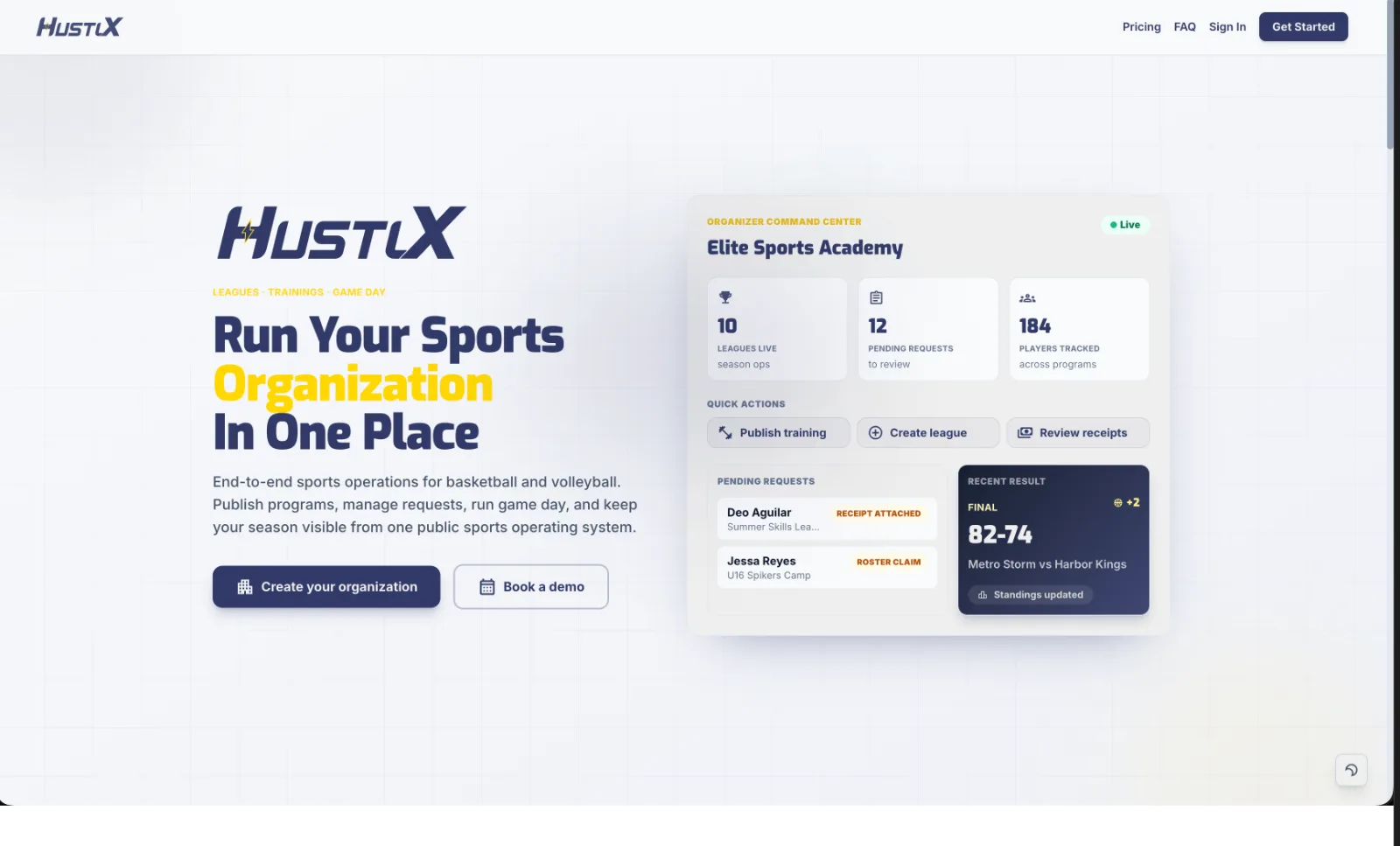 HustlX screenshot 1
