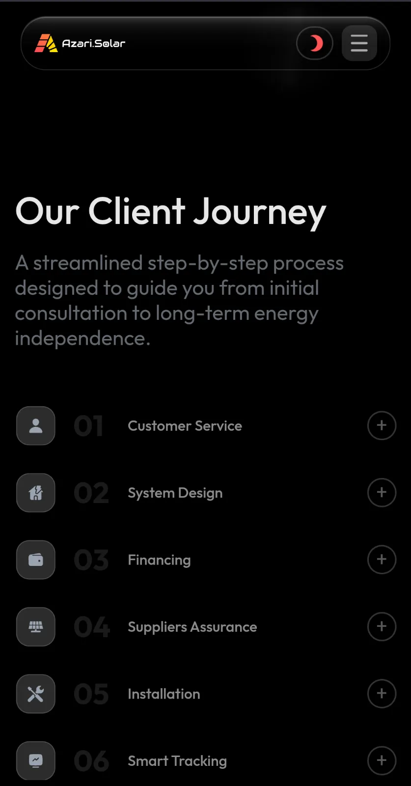 Azari Solar screenshot 2